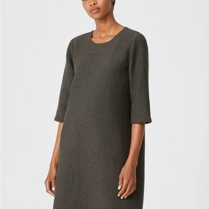 Eileen Fisher Jacquard stretch dress